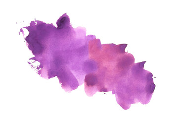 artistic watercolor purple splash texture abstract backdrop