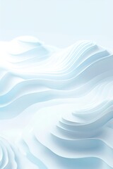 Abstract background with blue waves.