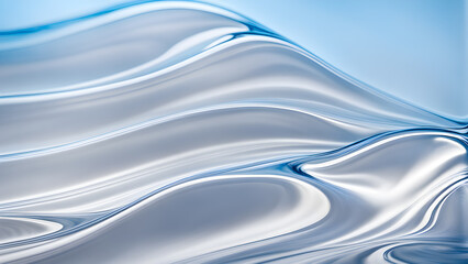 transparent-blue-liquid-texture-cascading-down-a-clear-surface-backlit-to-enhance-the-viscosity