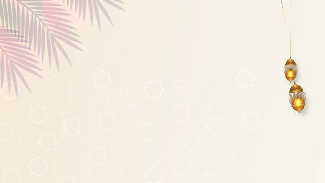 Islamic Ramadan background video 