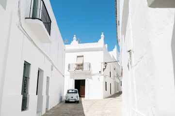 white village in Andalusia, travel destination Spain