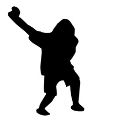 Cornhole Sport Silhouette 