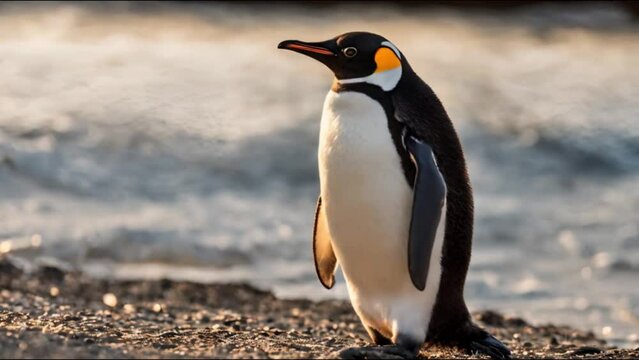 penguin in polar regions, generative Ai