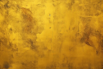 gold grunge wall textured  background, banner goll design, vintage old gold wall, yellow wall