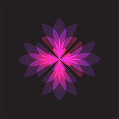 Fototapeta premium pink flower, shapes , flower, sprin flower
