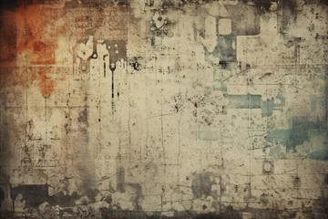 Wall murals Old dirty textured wall Paint, painting background with space for text or image, Generated ai, generative, ai
