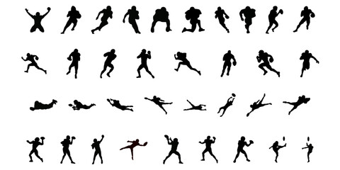 Naklejka premium American football