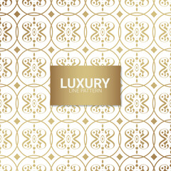 Luxury ornament pattern design background