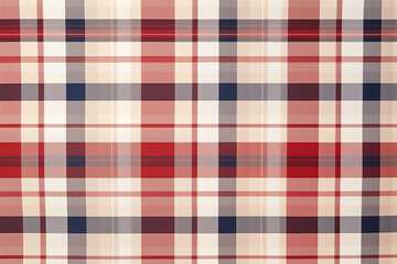 Fototapeta premium Colorful Grid Pattern Fabric Texture Background Image