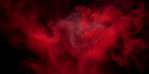 a red splash painting on white background, red powder dust paint red explosion explode burst isolated splatter abstract. red smoke or fog particles explosive special effect