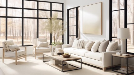 Artistic Minimalism Infuse your sunroom with minimalist artistic flair