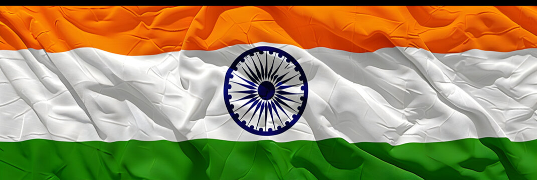 india flag 3d image
