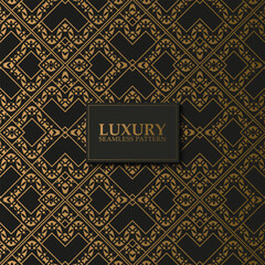 luxury dark seamless pattern background