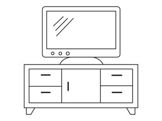 Safe Almirah Vector Illustration, shelves with books, bookshelf background, Showcase Outline Illustrations & Vectors