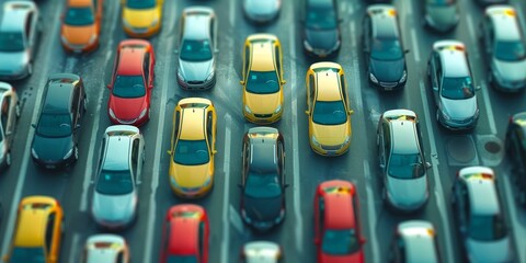 Fototapeta premium rush hour concept