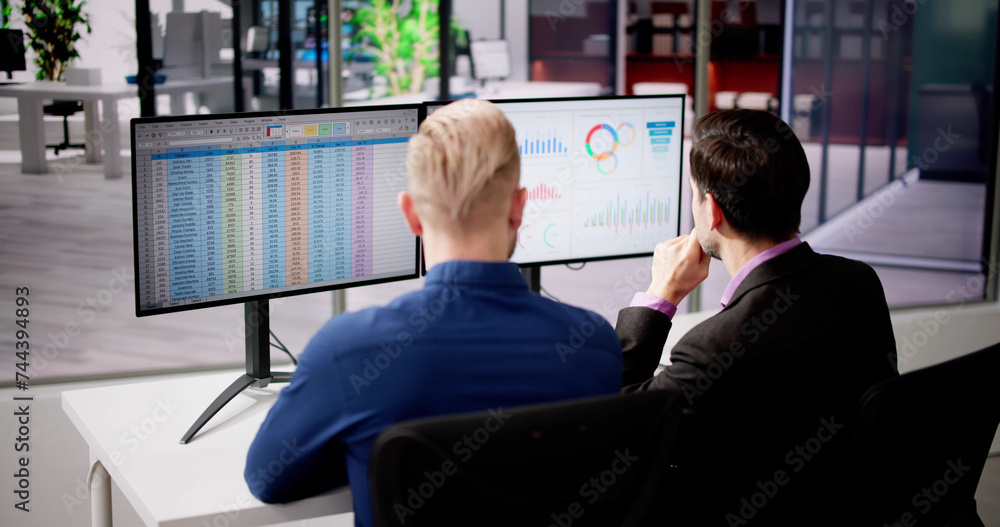 Poster Data Analyst Using Data Analytics KPI