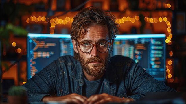 Programmers who work in software development on computers