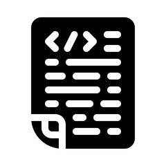copywriting glyph icon