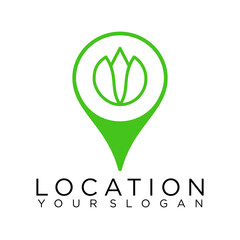 tree location, pin maps logo 