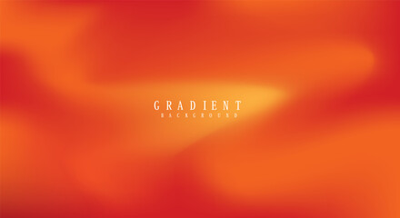 Orange dynamic blurred gradient background