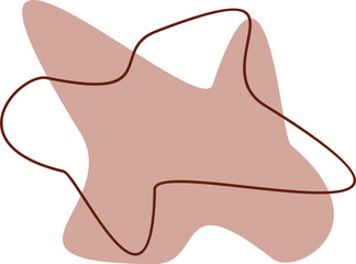 Abstract Boho Shape