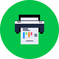Accounting Icon Illustration