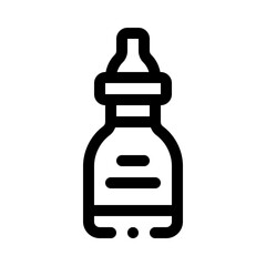 eye drop line icon