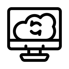 synchronization line icon