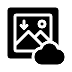 image glyph icon