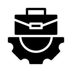 work in progress glyph icon