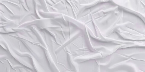  white silk sati fabric textured background, white cloth texture