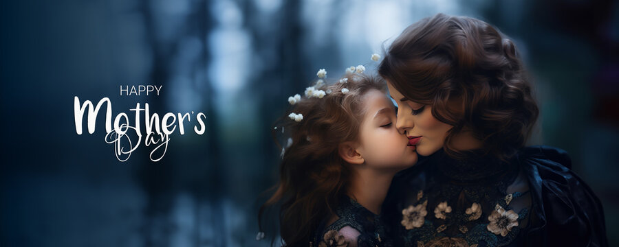 A Mother and Daughter's Precious Moment, Fictional Character Created By Generative AI.