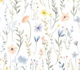 Seamless pattern for fabric pattern, textile design, illustration, and background.