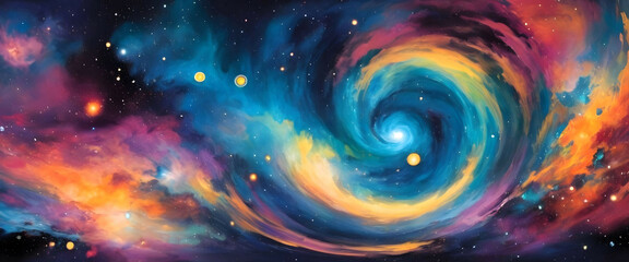 Exploring the Enigmatic: Quantum Physics Unveiling the Mysteries of Nature's Unpredictable Realm,abstract background with space