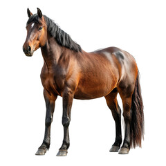 Obraz premium Horse isolated on transparent background