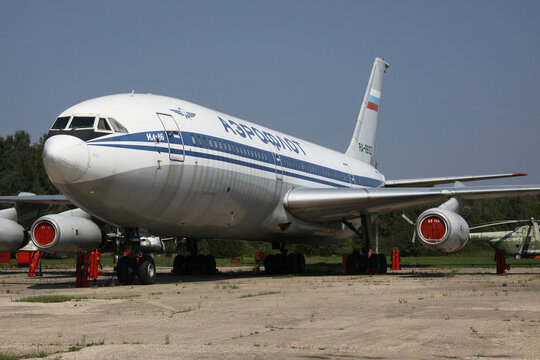 Aeroflot Russian Airlines Ilyushin IL-86 Long Haul Aircraft at Moscow SVO Airport