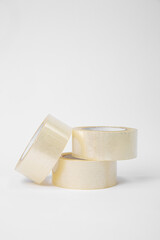 scotch adhesive tape on white background