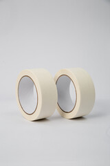 scotch adhesive tape on white background