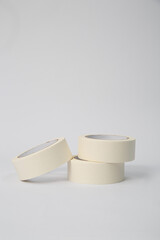 scotch adhesive tape on white background