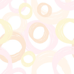 Circles Seamless Background Pattern