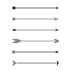 arrows. vector design elements set