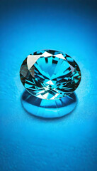 Aquamarine Gemstone, Precious, Blue, Luxury, Jewelry, Gem, Fashion, Accessories, Sparkle, Glitter, Expensive, Rare, Shiny, Elegant, AI Generated