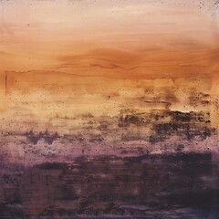 Fototapeta na wymiar Harmonious blend of twilight hues in a minimalist abstract