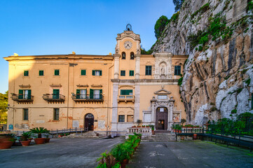 Fototapeta na wymiar Sanctuary of Santa Rosalia in Palermo Sicily Italy