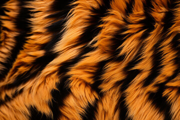 Close up of tiger fur