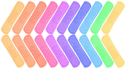 Sparadraps couleurs 