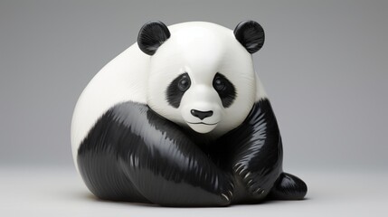 panda bear sculpture 