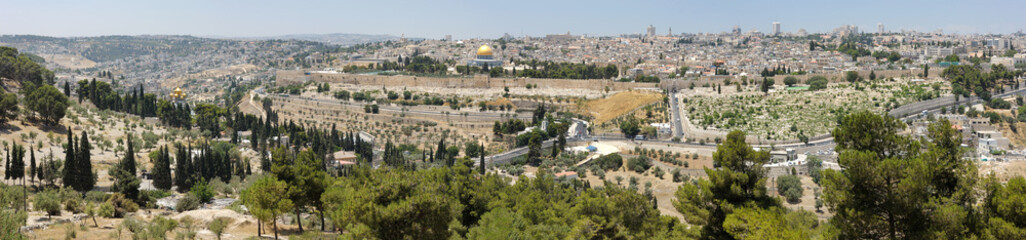 Panorama of Jerusalem