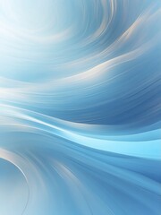 Light sky blue motion blur abstract background from Generative AI