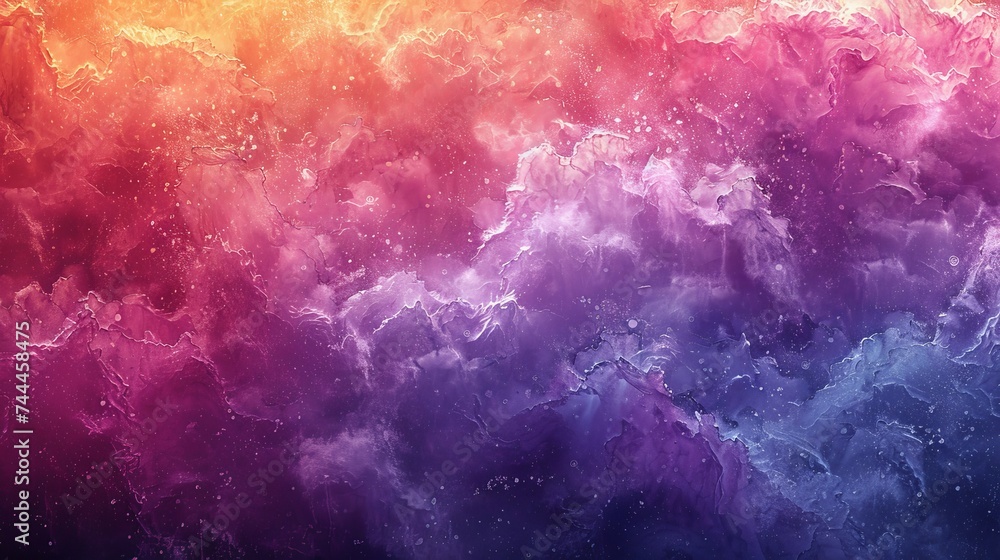 Poster experience the fusion of digital art and nature in backgrounds where abstract textures and gradients